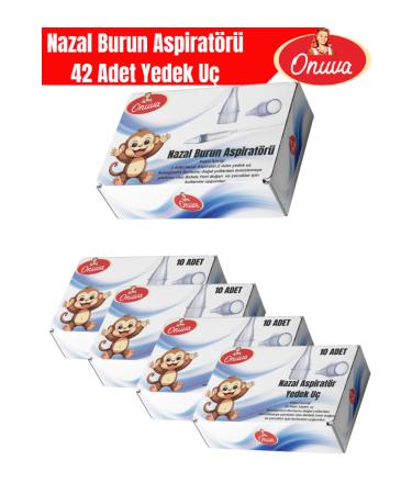 ONUVA Nasal aspirator set | 1 aspirator | 42 spare tips