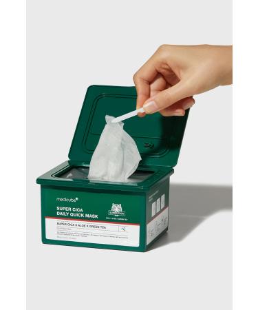 Medicube Super Cica Daily Quick Mask (30) - Nourishing and Anti-Stress Daily Cica Mask 350gr - Buy Online on GoSupps.com
