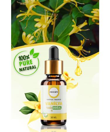 exocare Vanilla Oil 0 Pure and Natural Herbal Oil Glass Dropper Natural Care Natural Vanilla Oil 30ml - Buy Online on GoSupps.com