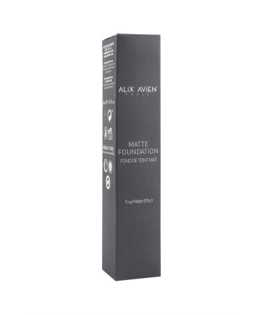 Alix Avien Matte Foundation - High Coverage Long-Lasting Effect - Matte Foundation 409 Cashmare Beige 40 ml - Buy Online on GoSupps.com