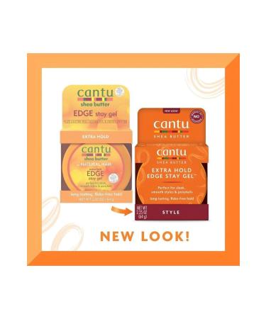 Cantu Shea Butter Extra Permanent Gel for Natural Hair 64 gr - Buy Online on GoSupps.com