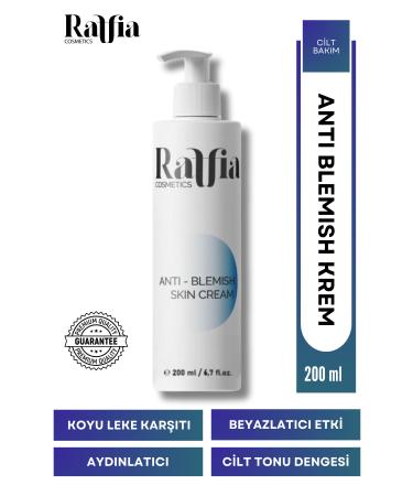 Raffia Cosmetics Anti-Stain and Anti-Darkening Whitening Cream 200ml Skin Face and Genital Area Whitening Cream - Buy Online on GoSupps.com