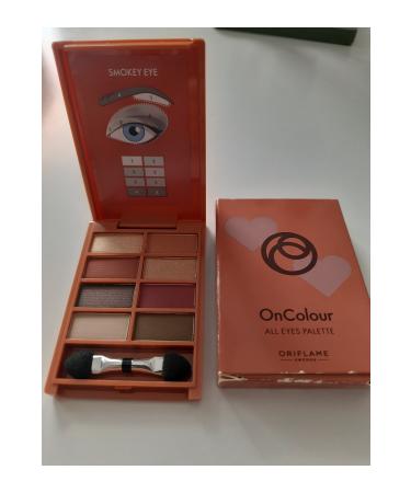 Oriflame on color all eyes palette