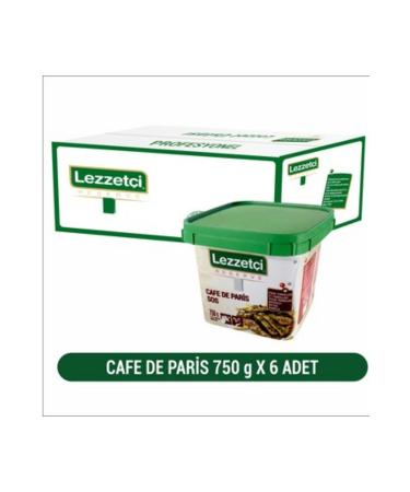 LEzzet i Lezzet i Cafe De Paris Sauce 6 x 750 G