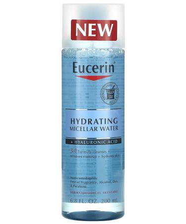 Eucerin Hydrating Micellar Water Daily Facial Cleanser 200ML