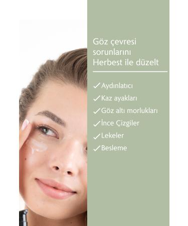 Herbest Skin Care Eye Cream 30 ml - Buy Online on GoSupps.com