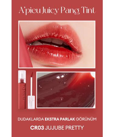 Missha Smooth Look All Day Long Lasting Tint A'PIEU Juicy Pang Tint (CR03 Jujube Pretty) - Buy Online on GoSupps.com