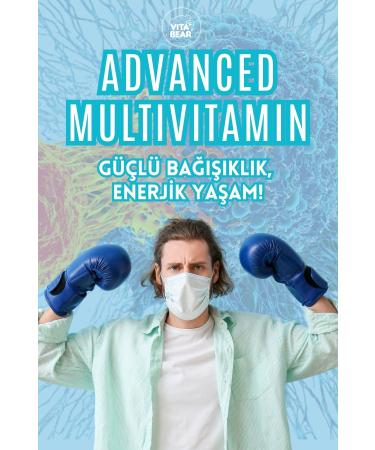 Vita Bear Advanced Immune Multivitamin - For Strong Immunity and an Energetic Day - Buy Online on GoSupps.com