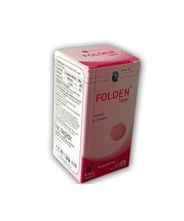 DENGE Folden 90 Tablets (Folic Acid)