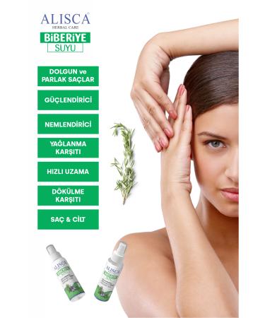 Alisca Rosemary water anti-hair loss & pore tightening Strengthening and fast hair growth volume 100 ML - Buy Online on GoSupps.com