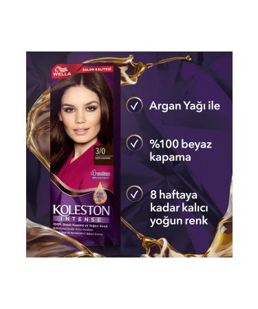 Wella Koleston Intense 3/0 Dark Brown - Buy Online on GoSupps.com