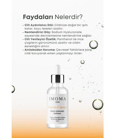 IMOMA Anti-Spot Brightening Aha Bha Vitamin C Serum 30 Ml. - Buy Online on GoSupps.com