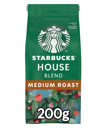 Nestle Starbucks House Blend Medium Roast Ground Coffee 200g