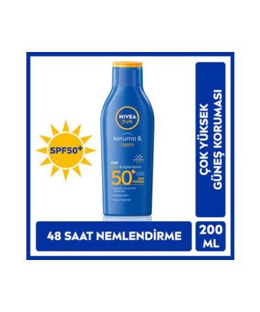 NIVEA Stain-Free Facial Sunscreen That Penetrates the Skin Quickly Creamy Formula 200 ml min.89