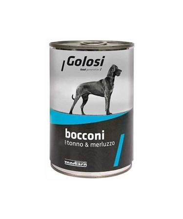 Golosi Tuna and Cod Canned Dog Food 400 gr
