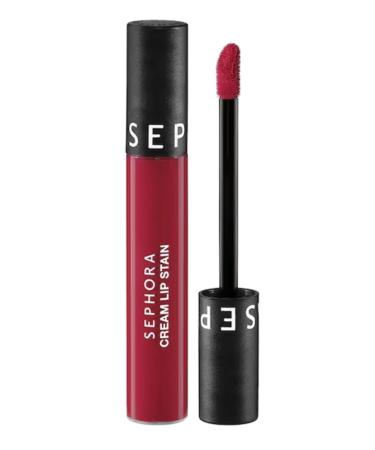 SEPHORA COLLECTION Cream Lip Stain Smudge-proof Velvet Finish Lipstick Matte Liquid Lipstick 125