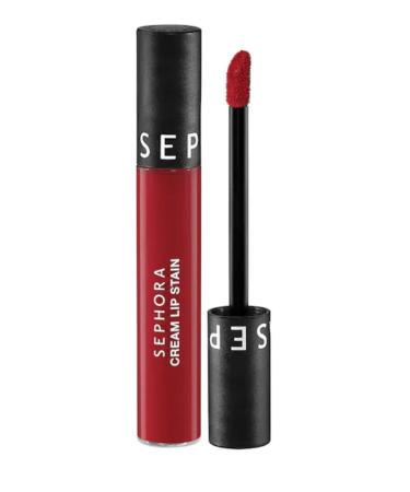 SEPHORA COLLECTION Cream Lip Stain Non-Smudge Velvet Finish Lipstick Matte Liquid Lipstick 128