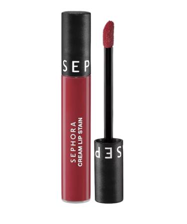SEPHORA COLLECTION Cream Lip Stain Smudge-proof Velvet Finish Lipstick Matte Liquid Lipstick 127