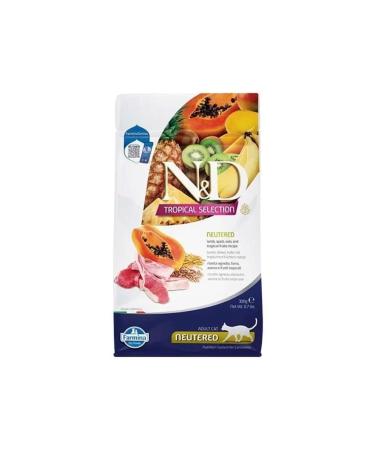 Raftantopla ND Tropical Selection Sterilized Lamb Meat Adult Cat Food 300 Gr