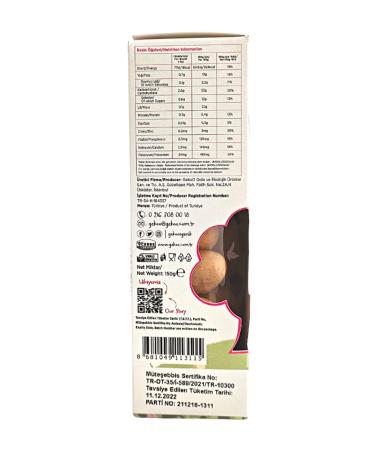 Gekoo Organic Kids Biscuit | Milk - 150g - Buy Online on GoSupps.com