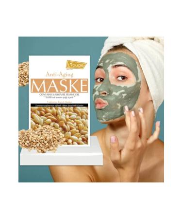 L'ROUGE Anti-aging Mask (2 Pieces) - Effective Solution Against Untimely Aging Dry and Dull-Looking Skin