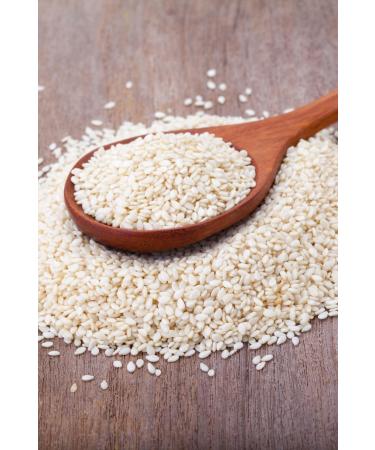 Bozk rl avu o lu Raw (NOT ROASTED) White Sesame 1000g - Buy Online on GoSupps.com