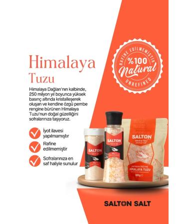 SALTON SALT SALTON HIMALAYAN SALT SET OF 3