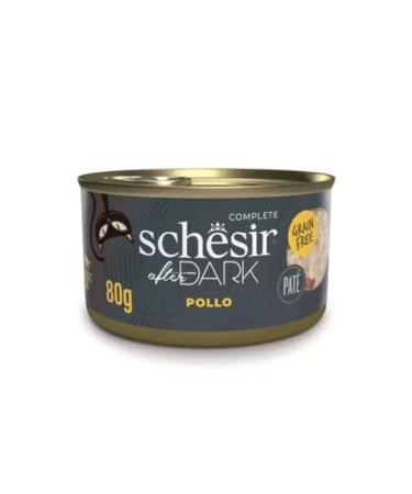 Schesir After Dark Pate Chicken Adult Cat Canned Food 80 gr