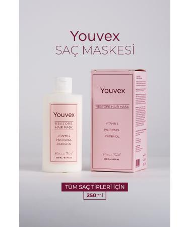The Youvex Strengthening Nourishing and Repairing Hair Care Mask 250 ml