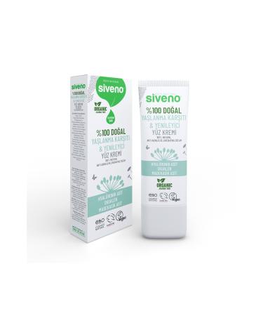 Siveno 0 Natural Face Cream Anti-Aging Brightening Renewing Revitalizing 30 ml - Buy Online on GoSupps.com