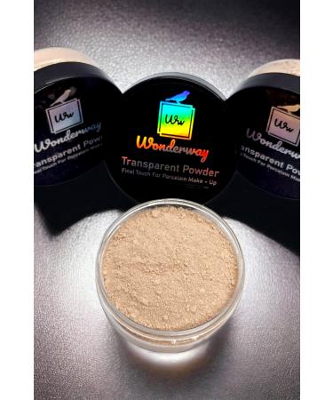 wonderway Porcelain Powder - Transparent Mineral Powder - With Sponge and Lip Pencil Gift - Buy Online on GoSupps.com