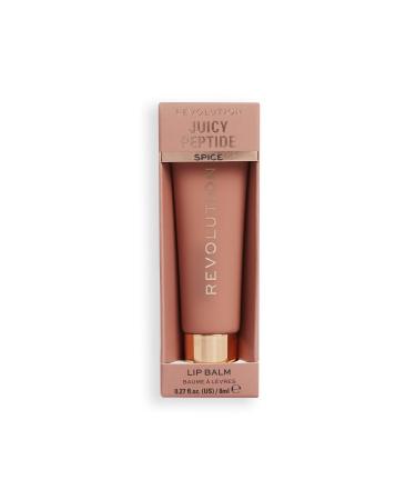 Revolution Juicy Peptide Lip Balm Nude Spice - Lip Balm Nude Orange - Buy Online on GoSupps.com