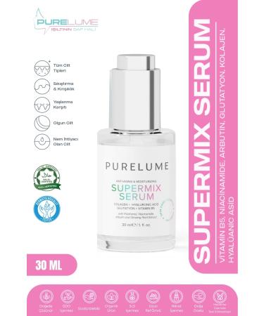Pure Lume PURELUME SUPER MIX BOTOX EFFECTIVE SKIN FIRMING CARE SERUM 30 ml