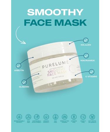 Pure Lume Pore Tightening Collagen Hyarulonic Acid and Niacinamide Gel Mask 100 ml - Buy Online on GoSupps.com