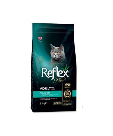 Reflex Plus Chicken Sterile Adult Cat Food 1.5 KG