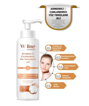 wline Deep Pore Purifying Face Wash Gel 400 ml - Buy Online on GoSupps.com