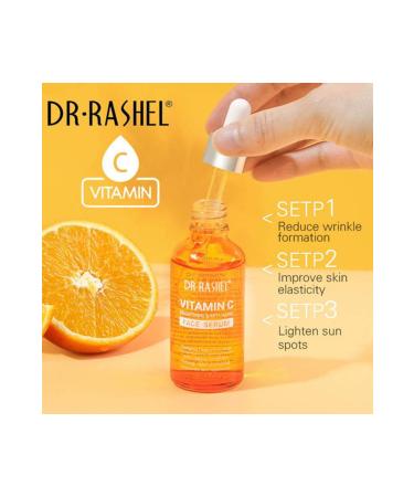DR.RASHEL Vitamin C Brightening and Anti-Aging Face Serum 50ml - Buy Online on GoSupps.com