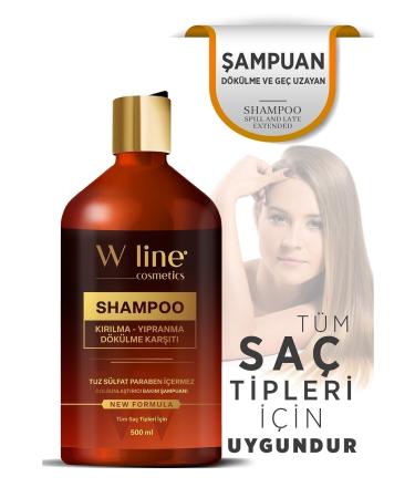wline Salt-Free Paraben-Free Sulfate-Free Shampoo for Slow-Growing Hair - Buy Online on GoSupps.com