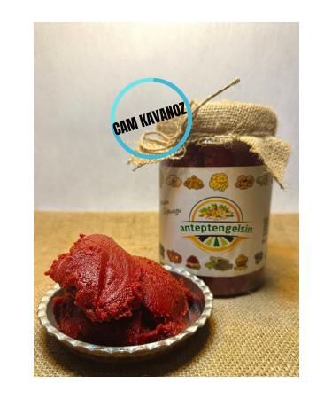 Antepten Gelsin Homemade Sun Dried Tomato Paste - Glass Jar - Organic - 650 gr