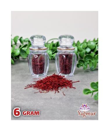 Rain Saffron! Sargol first class Iranian saffron 6 grams