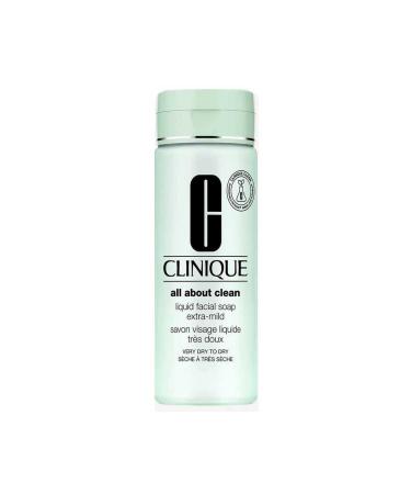Clinique All About Clean Liquid Facial Cleansing Gel Extra Gentle - Dry/Very Dry Skin Type (Type 1) - 200 ml