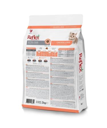 Reflex Reflex Kitten Chicken Rice Chicken Rice Cat Food 2Kg X 3Pack - Buy Online on GoSupps.com