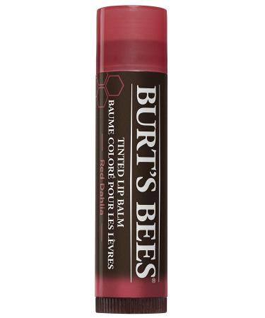 Burt's Bees Red Dahlia Color Natural and Shining look 4.25g.