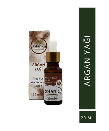 botanica Argan Oil Hair Care Oil Hair Loss Acne Moisturizer Face Rejuvenation Dandruff Beauty 20 Ml