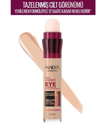 MAQYA Cosmetics Intensive Concealer Nourishing Brightening Sponge Under Eye Concealer (MEDIUM TONE)