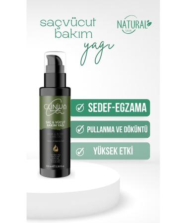 cliniva Hair and Body Care Oil ( Eczema) Anti-Itching 100ml - Buy Online on GoSupps.com