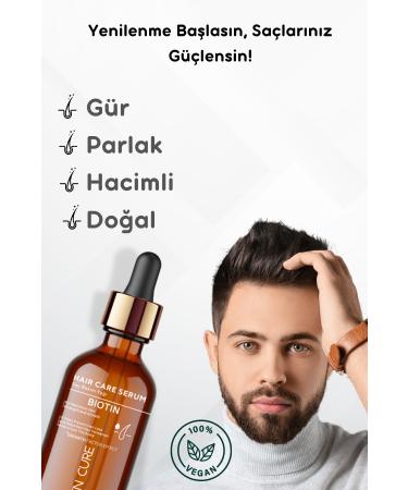 Regen Cure Hair Serum | Biotin Complex Special Formula for Hair Loss and Weak Hair - Buy Online on GoSupps.com