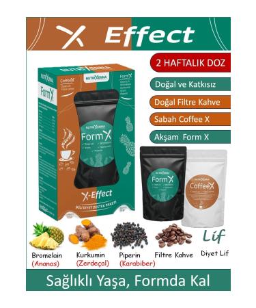 Nutrixenna X Effect Diet Support Package. Form Diet Coffee Weight Control Detox Bromelain Form Tea - Buy Online on GoSupps.com