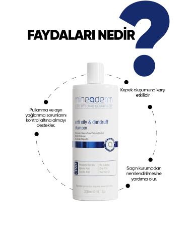 mineaderm Anti Oily & Dandruff Shampoo Anti Oily & Dandruff Shampoo - Buy Online on GoSupps.com