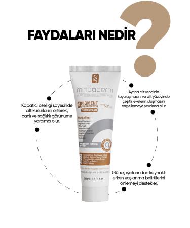 mineaderm Anti-Stain Tinted Sun Cream Spf 50+/pigment Uv Protection Tinted Cream Spf 50+ - Buy Online on GoSupps.com